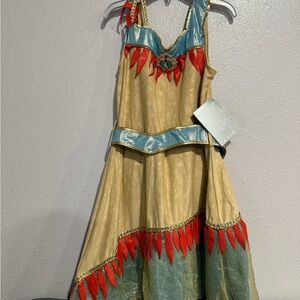 Pocahontas Disney Princess costume Dress Size 7/8 girls